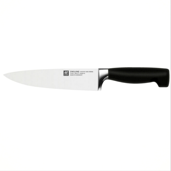 ❤️BUY 2 GET 1 FREE  ZWILLING Four Star 7-inch, Chef's Knife Visual Imperfections - Picture 1 of 14